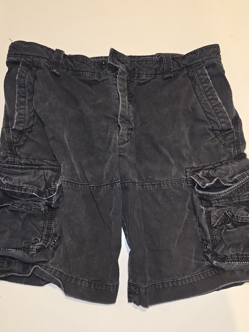 Polo by Ralph Lauren Men's Charcoal Black Cargo Shorts